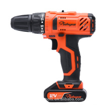 12V 3/8-inch Cordless Impact Drill Electric Tools Screwdriver Set Hand 2 Batteries Power Drills